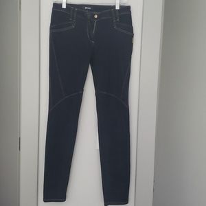 Dark blue jeans
